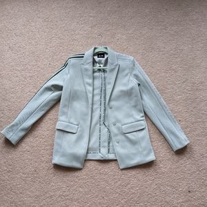 Ivy Park x Adidas mint green blazer set